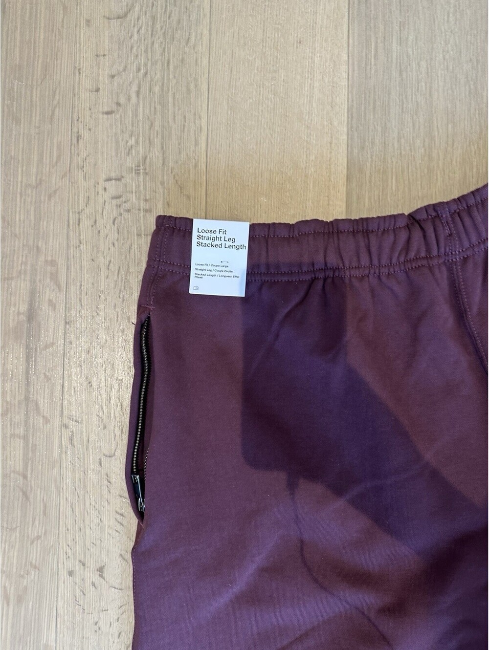 Nike Burgundy Solo Swoosh Track Suit Set Men’s Hoodie L, Crewneck XL & Pants XL - Picture 4 of 8